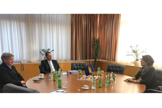 Zamjenik predsjedavajućeg Predstavničkog doma PSBiH dr. Denis Zvizdić razgovarao sa novoimenovanom direktoricom Direkcije za evropske integracije